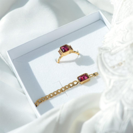 Fame Classic Miracle Pink Ring Set