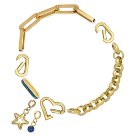 Samengestelde armband Elin Goud