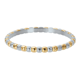 iXXXi Jewelry Vulring Balls Bi Color 2mm Goudkleurig