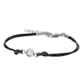 iXXXi Jewelry Top Part Bracelet Wax Cord Black