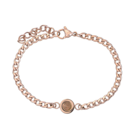 iXXXi Jewelry  Armband Flat Chain CreArtive Base Rosé