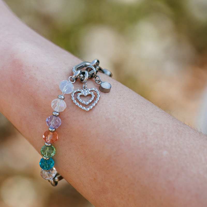 Samengestelde armband Gig Zilver