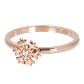 iXXXi Jewelry Vulring Snowflake 2mm Rosé