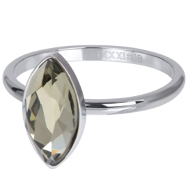 iXXXi Jewelry Vulring Royal Diamond Crystal 2mm Zilverkleurig