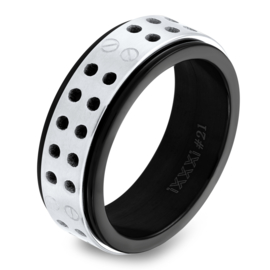 iXXXi Jewelry Men Combi Ring 4