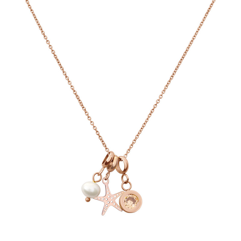 Halsketting Ocean Starlet Rosé