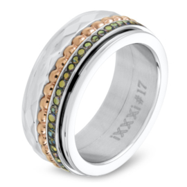 iXXXi Jewelry Basis Ring 8mm Zilverkleurig