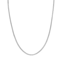 Halsketting Sleek zilverkleurig