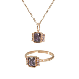 Fame Classic Miracle Tanzanite Ring Set