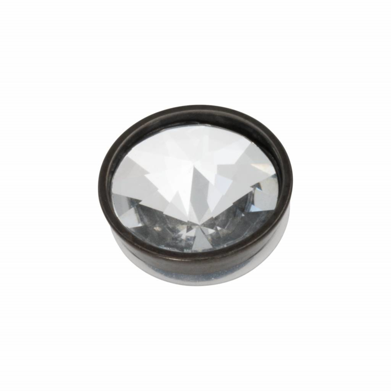 iXXXi Jewelry Top Part Pyramid Crystal Zwart
