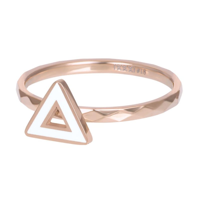 iXXXi Jewelry Vulring Artistic Triangle 2mm Rosé