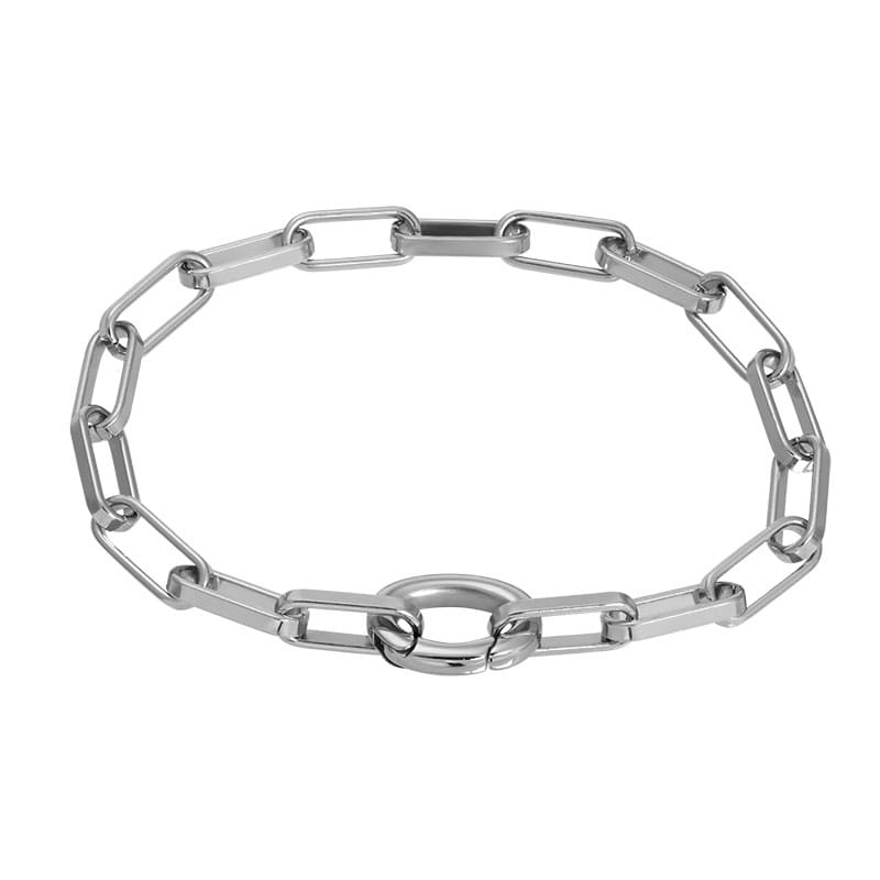 iXXXi Jewelry Bracelet Square Chain Silver