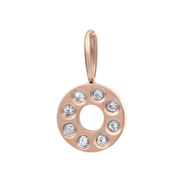 iXXXi Jewelry Charm Design Circle Rosé