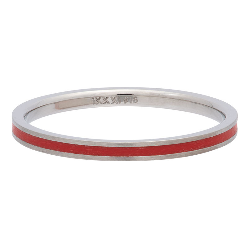 iXXXi Jewelry Vulring 2mm Line Red