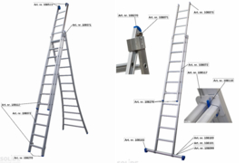 Onderdelen Ladders