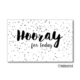 Hooray for today | Mini-kaart