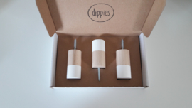 Dippies White | Wandhaken