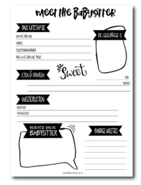 Meet the Babysitter 1 | Planner