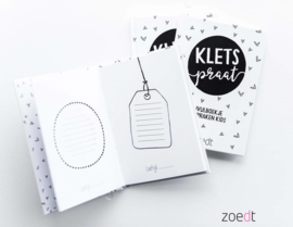 Kletspraat | Invulboek