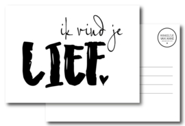 Ik vind je lief | Kaart