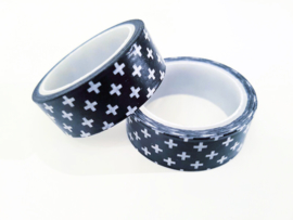 Masking Tape | Plusjes zwart