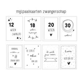 Mijlpaalkaarten | Zwanger