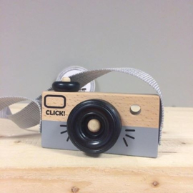 Houten Camera | Grijs