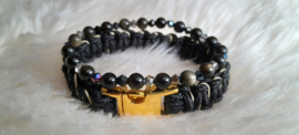 armbanden set  "l' orro nero"