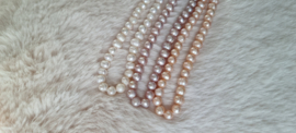 Zwangerschapsketting met Twinkle natuursteen