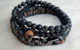 armbanden set  "il grigio"