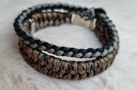 armbanden set  "il marrone"