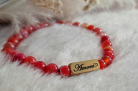 Valentijn armband natuursteen Amore❤