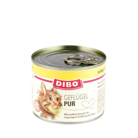 Dibo PUR gevogelte & rund 6x 200 gram