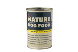 Nature Dog Food wild zwijn, lam, rund & braam 6x 400 gram