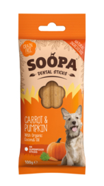 Soopa dental sticks wortel & pompoen