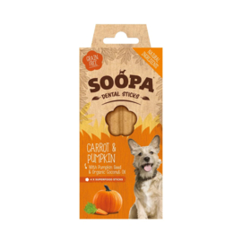 Soopa dental sticks wortel & pompoen