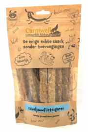 Kabeljauwfilet-sigaren 100 gram