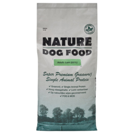 Nature Dog Food lam