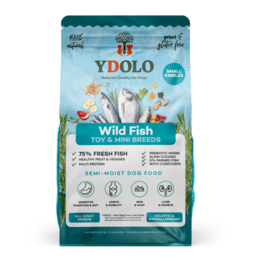 Ydolo healty & pure Wild Fish MINI (semi-moist)