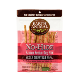 Earth Animal No-Hide zalm stix (10 stuks)