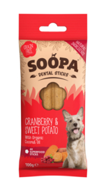 Soopa dental sticks veenbes & zoete aardappel