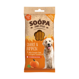 Soopa jumbo dental sticks wortel & pompoen