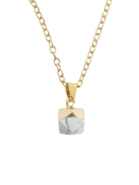 Marble Look Ketting Goud