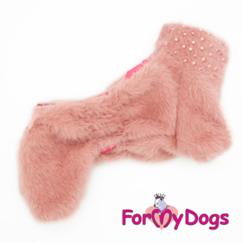 ForMyDogs - Warm Overall, Female, Pink "Pearl" - Mt 12