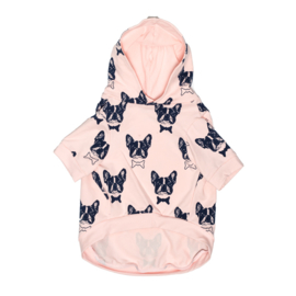 Bulltastic Roze hoodie L