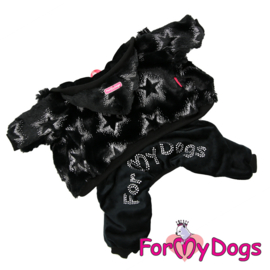 ForMyDogs - jumpsuit, "Stars Black"