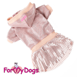 Zomerjurkje "Metalic" roze- Formydogs