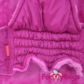 ForMyDogs - Frenchie/pugs Caparison roze - A2