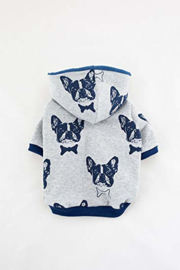 Bulltastic Grijs/Blauw hoodie L