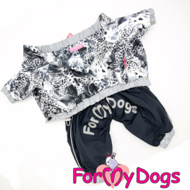 ForMyDogs - Raincoat "Leo", Grijs, Male